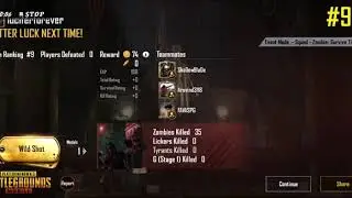 PUBG New Update Zombies deadly ending