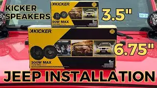Kicker CS Speakers - Easy Installation Guide!