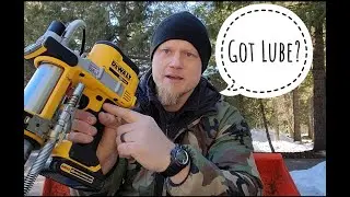 Get Your Lube on with the DEWALT 20V Max Cordless Grease Gun