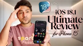 iOS 18.1 Review on iPhone 15 ! Amazing Battery Life? Update or Not ?