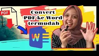 Tutorial||convert PDF ke Word TERMUDAH
