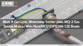 Make A Gas Level Monitoring System Using MQ-2 Gas Sensor Module using THINGSPEAK IoT Software