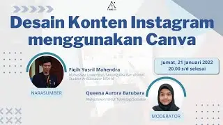 Desain Konten Instagram menggunakan Canva