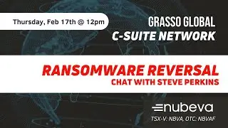 Grasso Global C Suite Network Featuring Nubeva Technologies (TSX-V:NBVA and OTC:NBVA)