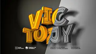 How to Create a 3D Text using Cinema 4D. Cinema 4D Text Tutorial. Cinema 4D Tutorial.