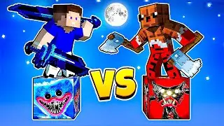 Битва МОНСТРОВ: ХАГГИ ВАГГИ Лаки Блок vs КИЛЛИ ВИЛЛИ ЛакиБлок в Майнкрафт !