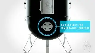 ProQ BBQ Smoker Features