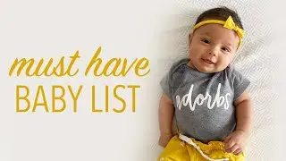 Newborn Essentials | Baby Must Have List | New Mom Help