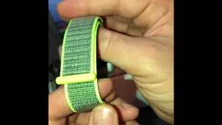 Hands on with 3rd Part Sports Loop Bands for the Apple Watch