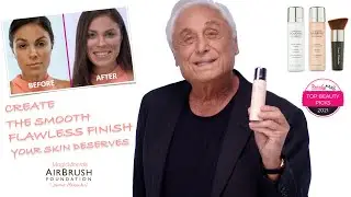 Jerome Alexander Demonstrates Magic Minerals AirBrush Foundation - Create the Smooth Flawless Finish