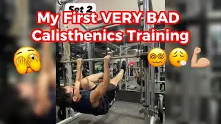 🫣My First VERY BAD Calisthenics Training😵‍💫😮‍💨💪🏼 | Functional Training | Improve Agility | You Try 2