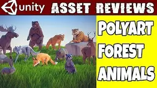 Unity Asset Reviews - Malbers Poly Art Forest Animals Set