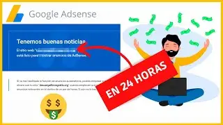 ✅ como ser APROBADO en GOOGLE ADSENSE en menos de 24 horas