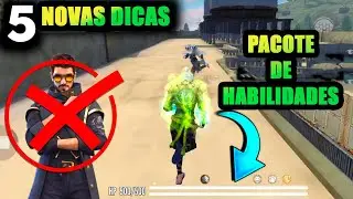 TOP 5 DICAS E TRUQUES PARA O FREE FIRE | NOVO MODO RENENÇÃO EM PARTIDADAS | BONDS ONPLAY