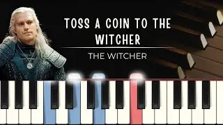 The Witcher (Zaklínač) Toss A Coin To Your Witcher (MIDI + synthesia tutorial + piano sheets)
