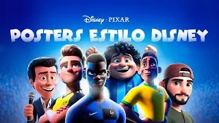 (Tutorial) How to make a DISNEY PIXAR CHARACTER with ARTIFICIAL INTELLIGENCE