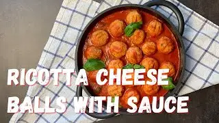 Ricotta Cheese Balls with Sauce Recipe (with the Whatever Pan) | Best Cookware | Italian Recipe