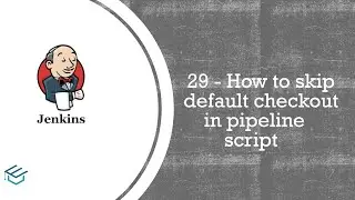 Jenkins in Tamil 29 How to skip default checkout in pipeline script | Jenkins for Beginners Tamil