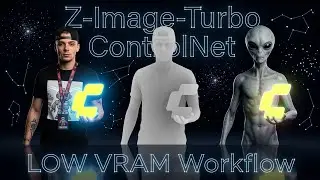 Z-Image ControlNet For LOW VRAM | Workflow Tutorial