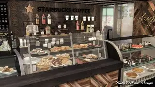 Sims 4 Starbucks Tour + Download | 模擬市民4 星巴克下載