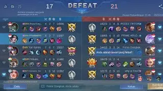 MATCH PANAS 22 MENIT  Ketemu Penjoki Top Global 1,2,3 (FENRIR, SIWA, ROZEZ TIKTOK)