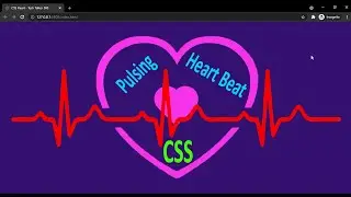 Pulsing     Heart     Beat   ---   with     Neon   Effect