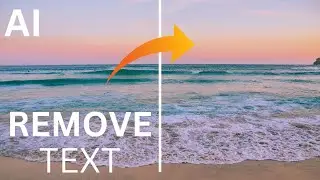 Remove Text From Image With AI | Canva Tutorial | Mazrify