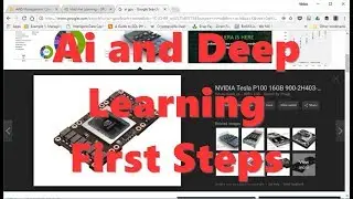 Ai and Deep Learning First Steps