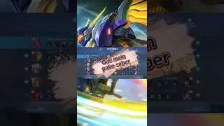 Mudah banget!!!! Cara menggunakan hero saber!!!!