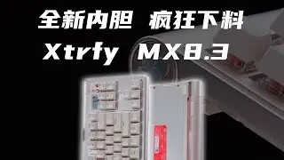 Cherry XtrfyMX8 3 keyboard detailed disassembly review