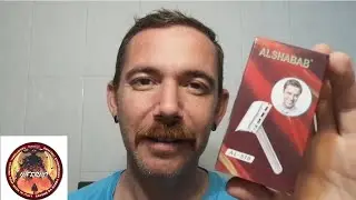 💈ALSHABAB AL-518 Safety Razor💈INFERNO Goodfellas smile shaving soap💈