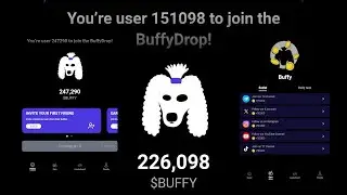 Мемкоин тапалка Buffy Drop