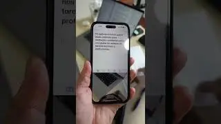 iPhone Dica/Função Secreta: App Notes Escanea e Edita texto  ✔️ #elveciojrtech #apple #tech