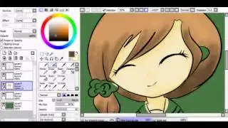 Simple Smile Speed Painting