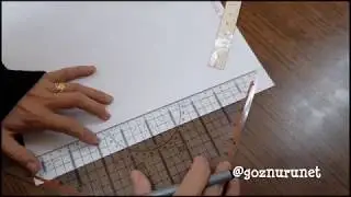 Yarım Kloş Yarım Daire Etek Çizimi