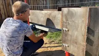 Печь с мангалом своими руками. Материал покупать необязательно, у всех он есть на даче!