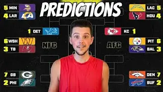 My Full NFL Playoff Predictions 2025!!!