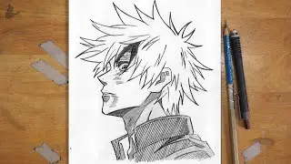 How to Draw Gojo Injured (Side View) | Gojo Drawing