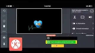 Tiktok Viral Trend 💗 Heart Rate Effect 💗 Kinemaster Tutorial 2020