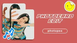 👛 :: how to make photocard edit in Photopea using phone #shorts