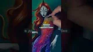 тест карандашей в деревянной коробке