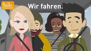 Learn German with dialogues / Lesson 7 / What are you doing? / pronunciation 