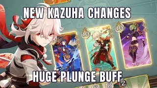 New Kazuha Buffs Gives Him So Much Value! | Genshin TCG
