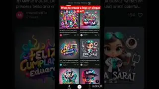 How to create Custom  logo with Text in AI! 