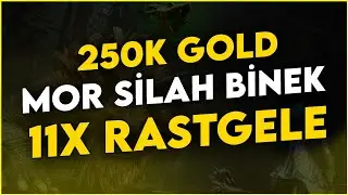 BEDAVA 250K GOLD , 11x MOR BİNEK SİLAH SANDIĞI RAGELE - NIGHT CROWS