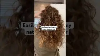 Easy Wavy Hair Routine #hair #curlyhair #hairstyles