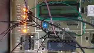 Toggling LED's interfaced with 8051