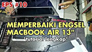 Sangat mudah dipraktekkan, CARA MEMPERBAIKI ENGSEL MACBOOK AIR 13 INC