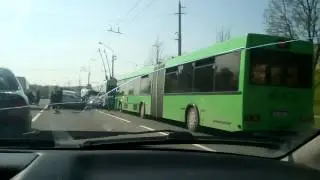 Авария в минске