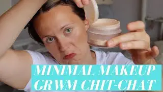 MINIMAL MAKEUP GRWM CHIT CHAT | TRYING TO BE HEALTHY, MAKEUP DISASTER AND NECK ACNE | GABRIELLEELLAH